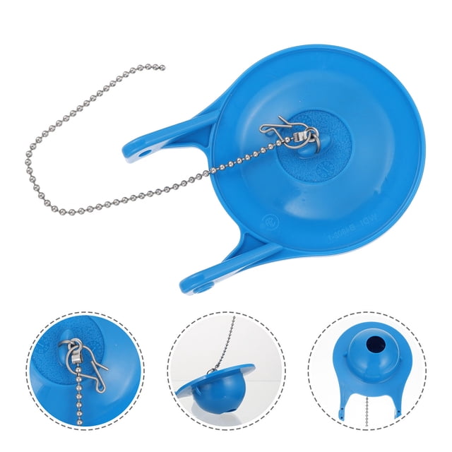 RENACLIPY 1Pack Flush Valve Replacement Kit PVC Hard Water Resistance for Toilet Flapper Replacement 4.7X3.5X1.6In