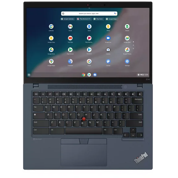 Lenovo ThinkPad 14" Full HD Touchscreen Chromebook, Intel Core i7 i7-1265U, 16GB RAM, 256GB SSD, ChromeOS, 21CAS19400