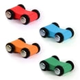 thumbnail image 5 of EverEarth Jr. Ramp Racer. Race Track for Toddlers and 4 Wood Cars, Race Car Ramp Set, 5 of 6