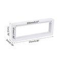 thumbnail image 2 of Uxcell Floating Frame Display Holder Stand Box for Necklace Bracelet White 9.06 x 2.76 x 0.79 inch, 2 of 5