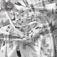 thumbnail image 7 of Ambesonne Europe Valance & Curtain, Europe Famous Places Drawing, 55"x45", Black White, 7 of 7
