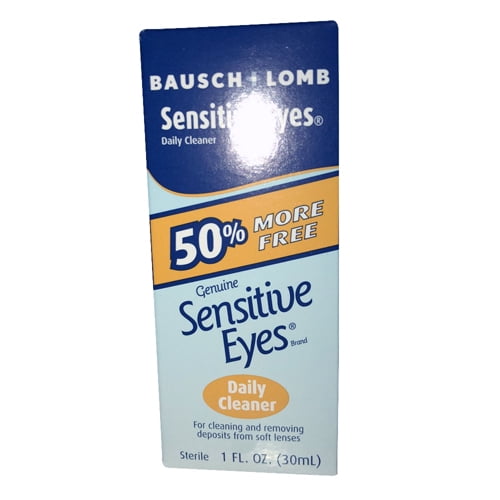 Sensitive Eyes Daily Cleaner For Soft Contact Lenses 0.66 Fl Oz (20