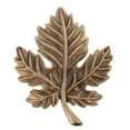 thumbnail image 2 of Acorn Manufacturing DQ4AP Artisan Collection Leaf Knob, Antique Brass, 2 of 3