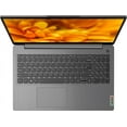 thumbnail image 3 of Lenovo IdeaPad 3i 15 Premium Business Laptop 15.6" FHD IPS Touchscreen 11th Gen Intel Quad-Core i5-1135G7 20GB RAM 2TB SSD Intel Iris Xe Graphic USB-C Privacy Webcam Win11 Gray, 3 of 8