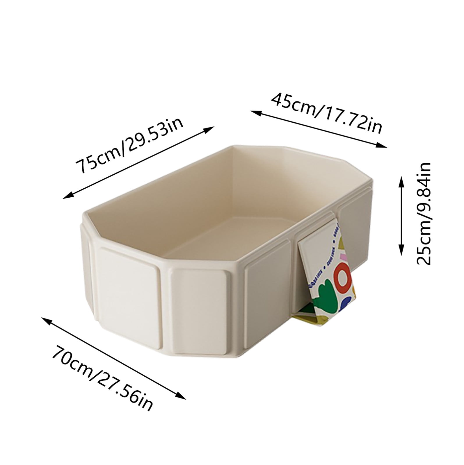 Foldable Kids Bathtub Portable Bathing Tub With Drain Plug And Play Toys For Toddler Pet Wash Shower Basin