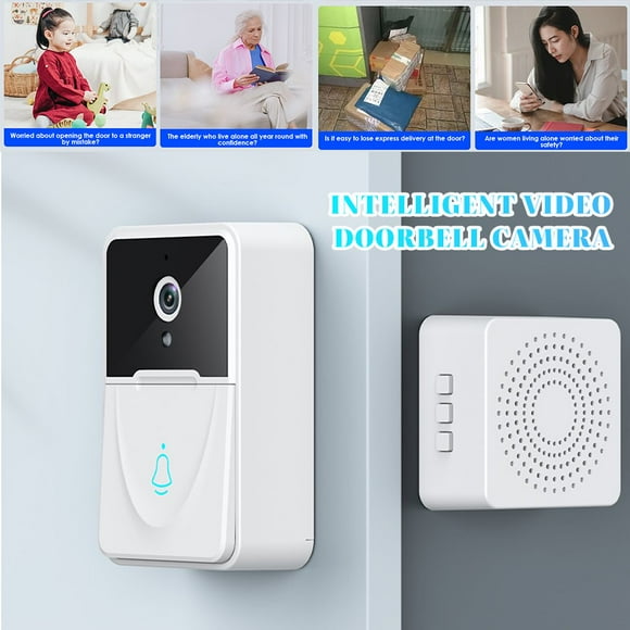 Mini Smart Wireless WiFi Video Doorbell Phone Camera Door Bell Ring Intercom Security
