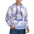 thumbnail image 2 of Sigee Round Snow Merry Christmas for Men's Pullover Hoodie Sweatshirts Adult Casual Long Sleeve Sweatshirts ,Sizes S-4XL-XX-Large, 2 of 7