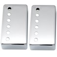 thumbnail image 4 of Musiclily Basic 52mm Metal Humbucker Guitar Pickup Covers for Electric Guitar Bridge, Chrome (Set of 2), 4 of 5