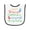 White and Black, variant on Inktastic School Psychologist Like Mommy Baby Terry Cloth Bib