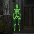 thumbnail image 2 of 5ft Bone Skeleton Glow In Dark, 2 of 4