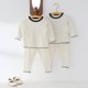 thumbnail image 2 of Baby Pajamas Set 0-3Y Spring Autumn Dot Bear Printed Home Clothing Boys 2Pcs Suit Girls Underwear Toddler Cotton Sleep Wear, 2 of 6