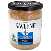 Saverne Naturally Fermented Classic Organic Sauerkraut, 16oz Glass Jar