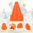 thumbnail image 3 of 40 Pack Plastic Traffic Cone 7 Inch Small  Cones for Sports Soccer Cones Bike Obstacle Training Cone Agility Cones for Sports Skating Indoor Outdoor Activity Party Decorations, 3 of 7