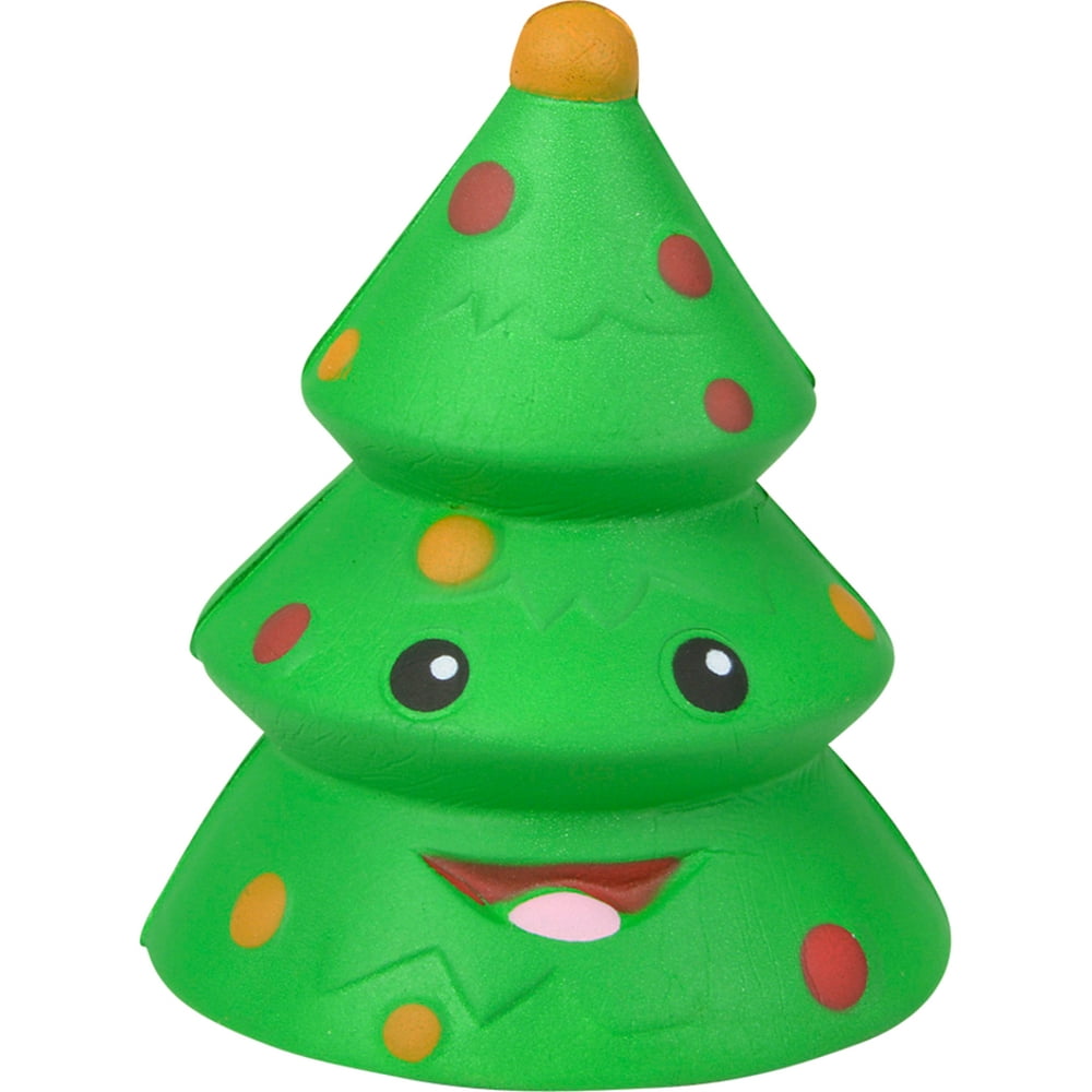 Christmas Winter North Pole Christmas Tree Squishie Toy Party Favor - Walmart.com - Walmart.com
