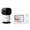 thumbnail image 1 of Monitor para bebés Panasonic con cámara y audio, vídeo en color de 3,5", alcance extra largo, conexión segura, conversación bidireccional, sonidos relajantes, giro, inclinación y zoom remotos - 1 cáma, 1 of 5