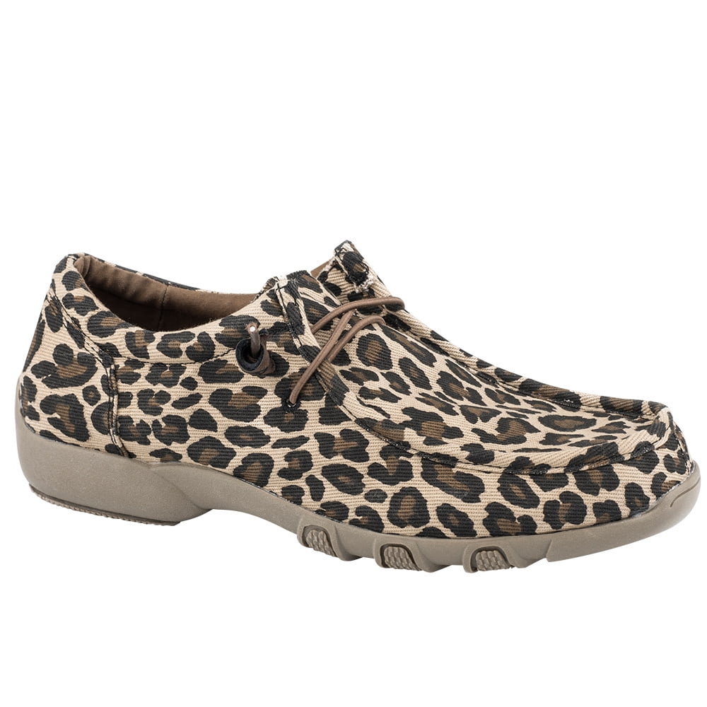 cheetah print casual shoes