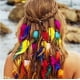 thumbnail image 2 of Diadema india con plumas para disfraces, tocado con plumas para mujeres y niñas, 2 of 8