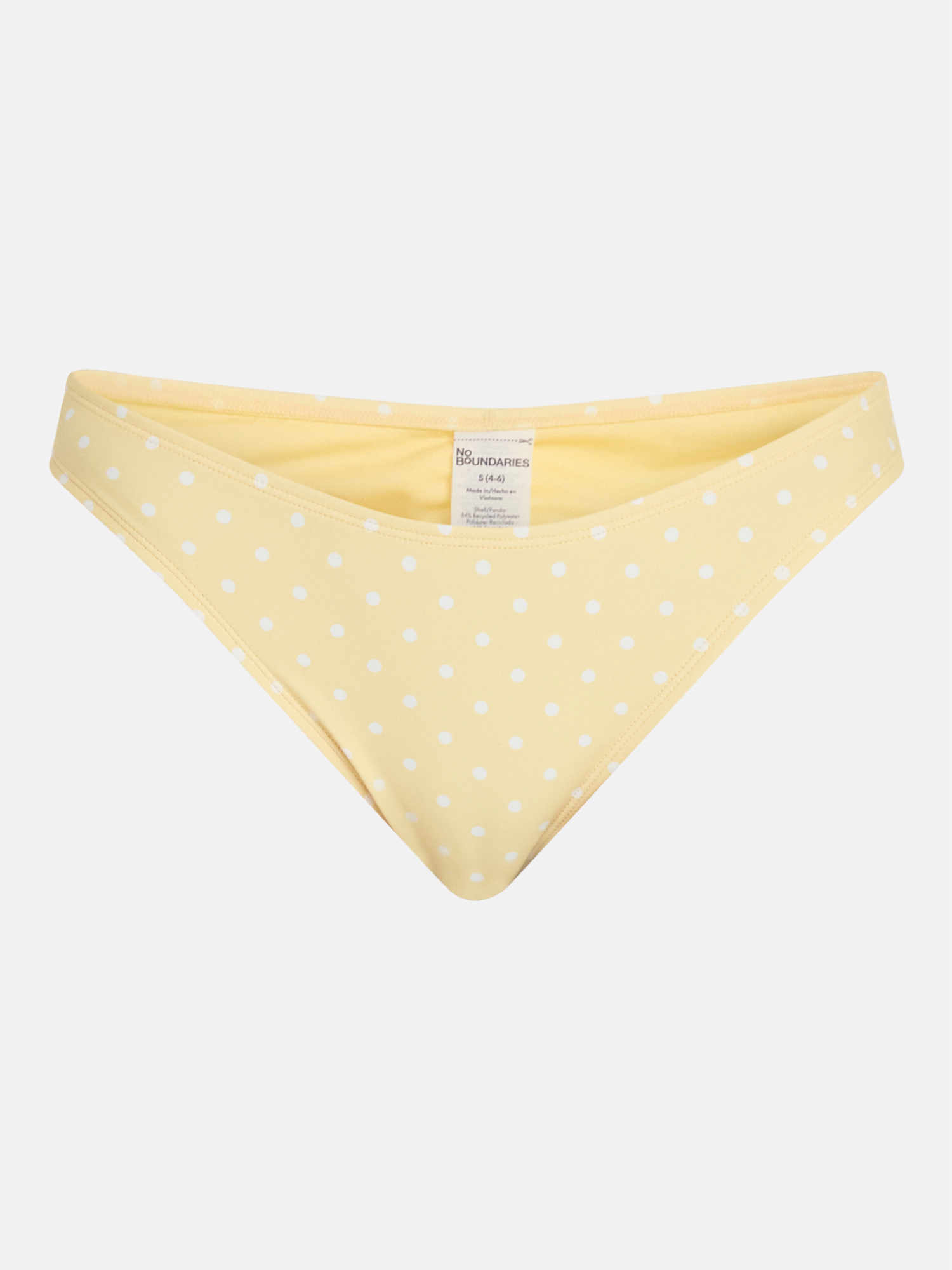 No Boundaries French Twist Ruched Bikini Bottoms, Women's XXS-XXL