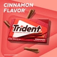 thumbnail image 4 of Trident Sugar Free Cinnamon Xylitol Chewing Gum, 14 Pieces Wallet Pack, 4 of 11