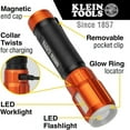 thumbnail image 2 of 56412 Rechargeable LED Flashlight with Flood Light, 500 lumens, USB-C Rechargeable, Pocket Clip, Magnet, for Professional Work, 2 of 12