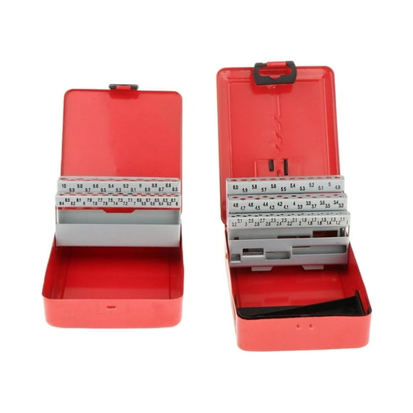 Estuche Para 2 Brocas Helicoidales, Portabrocas Profesional De Hierro Conveniente