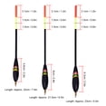 thumbnail image 2 of VIFER Flotador de Pesca 3 uds 1,5 + 6g 1,5 + 5g 1,5 + 4g Flotadores de Pesca de Madera duraderos Set Bobbers Tackle Accesorio, 2 of 5