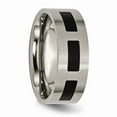 thumbnail image 5 of Titanium Black Rubber Flat 8mm Brushed Band Size: 11; for Adults and Teens; for Women and Men, 5 of 7