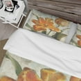 thumbnail image 4 of Designart 'Parrot Tulips I on Ivory' Cottage Duvet Cover Set, 4 of 4
