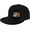 Black, variant on Bangladesh American Flat Bill Hats Teens Cool Snapback Baseball Cap Unisex