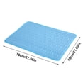 thumbnail image 2 of AuroraX Large Dog Cooling Mat Indoor Outdoor Ice Silk Water Sensor Pad Non Gel Pressure Activated Pet Cooling Mat for Cats for Outside Non-Slip Non-Toxic Cooling Pads for Dogs in Pets Blue, 2 of 9