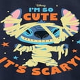 thumbnail image 3 of Lilo & Stitch - So Cute it's Scary - Toddler And Youth Crewneck Fleece Sweatshirt, 3 of 5