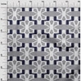 thumbnail image 2 of oneOone Georgette Viscose Fabric Geometric Kasuri Printed Craft Fabric BTY 42 Inch Wide, 2 of 4