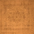 thumbnail image 1 of Ahgly Company Indoor Square Oriental Orange Industrial Area Rugs, 3' Square, 1 of 4