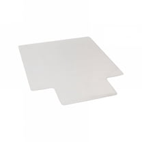 ICERUN Carpet Convex Floor Protection Mat Chair Mat for Hardwood Floor 36 X 48 Inches Hard Floor Chair Mats Under Computer Desk Easy Glide for Rolling Chairs No Curling