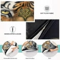 thumbnail image 4 of GZHJMY Beautiful Tiger Plush Pillow Case,Zippered Bed Pillow Pillowcases,Super Soft and Cozy Pillowcase Covers for Sleep - Standard Size 20x26in Home Decor, 4 of 7