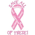 thumbnail image 3 of CafePress - Breast Cancer Awareness Sa - Women's Dark Pajamas, 3 of 4