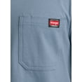 thumbnail image 3 of Wrangler Workwear Men's Short Sleeve Heavyweight Pocket Crew Work Shirt, size S-2XLT, 3 of 8