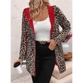 thumbnail image 2 of Katigan Women'S Reversible Hooded Casual Coat Full Zip Up Windbreaker Two - Sided Jacket Red XL, 2 of 8