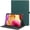 Green, variant on Universal 9‑11 Inch Tablet Folio Case, Stand Protective Cover with Stylus Pen Holder for iPad and Samsung Tablets,Navy