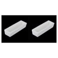 thumbnail image 4 of Sonducket Crisol de corindón cerámico de alúmina, 100x30x20mm, soporte de muestra para botes para hornos de mufla de tubo Tipo 1 2Conjunto, 4 of 6