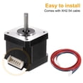 thumbnail image 5 of 5 Pcs Nema 17 Stepper Motor 42x42x40MM Bipolar 1.5A/2.8V 0.4N.M 42 Motor 2 Phase Servo Motor 1.8 Degree, 5 of 6