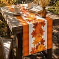 thumbnail image 2 of huayou Fall Harvest Theme Table Runner, 13x72 Inch Lightweight Waterproof Table Runner, for Thanksgiving Patry, Home Gathering, Kitchen, Dining Table, 2 of 6
