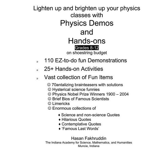 Physics Demos and Hands-Ons (Paperback)