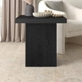 thumbnail image 5 of Evelyn&Zoe Modern/Contemporary 22" Wide Black Grain Side Table, 5 of 5