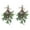 Red 2pcs, variant on Deyuer Artificial Mistletoe Branch Christmas Hanging Faux Mistletoe Ornament with Bow Glitter Leaves Simulated Mistletoe Branch for Garland Bouquet Door.White 1pc
