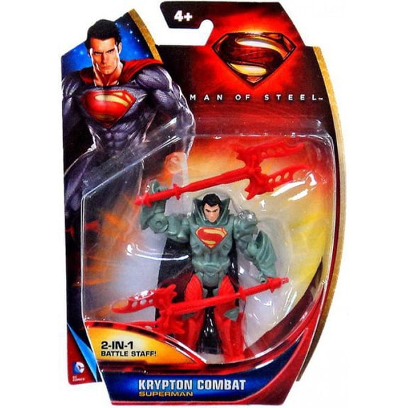 Superman Man of Steel Superman Action Figure (Krypton Combat)