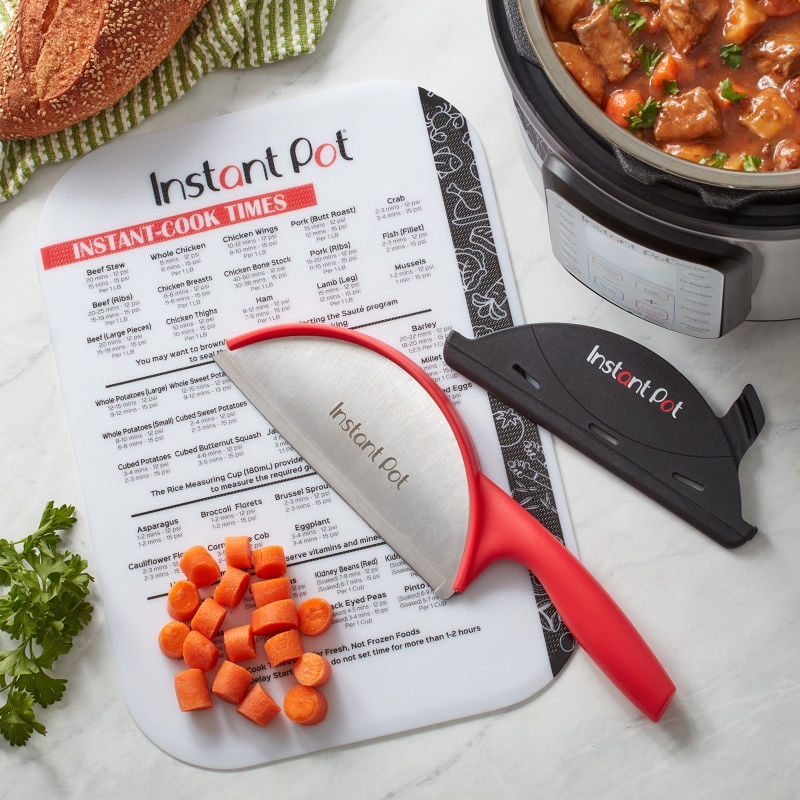 Instant Pot Duo Accessories Knife with Safety Cover and Cutting Board