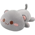 thumbnail image 1 of Almohada de peluche, peluche, gato, gatito kawaii, 30 cm, 1 of 5