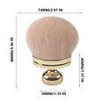thumbnail image 4 of Xihbxyly Brocha de Maquillaje Extragrande, Brocha para Polvos de Alta Cobertura, Aplicador de Autobronceador, Herramienta de Belleza Multiusos, Imprescindible para El Maquillaje Diario, Regalo para A, 4 of 6
