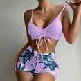 thumbnail image 2 of Sexy Bikini 2Pcs/Set Wading Pads Popular Sexy Spaghetti Straps Bra Bikini Bathing Suit, 2 of 5